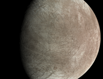 Imagem de lua de Júpiter revela indícios de água líquida sob o gelo