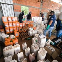 Ação de fiscalizalição interdita agrotóxicos irregulares em Cocal