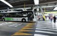 PM combate vandalismo contra ônibus em São Paulo