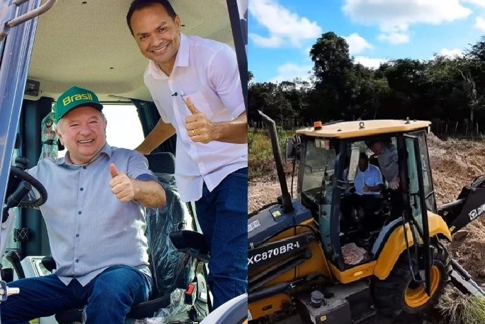 Merlong garante máquina para fortalecer piscicultura e agricultura em José de Freitas
