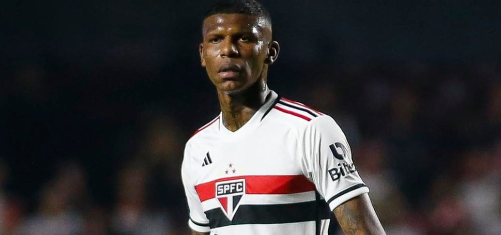 Arboleda tem lesão na coxa constatada e vira desfalque no São Paulo
