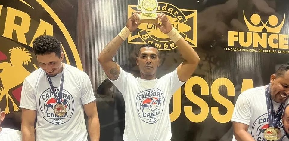 Capoeirista de Altos (PI) conquista 1° lugar em competição realizada no Pará