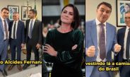 Flávio Bolsonaro menospreza Michelle e vai ao Ceará lançar pai de André Fernandes ao Senado; vídeo