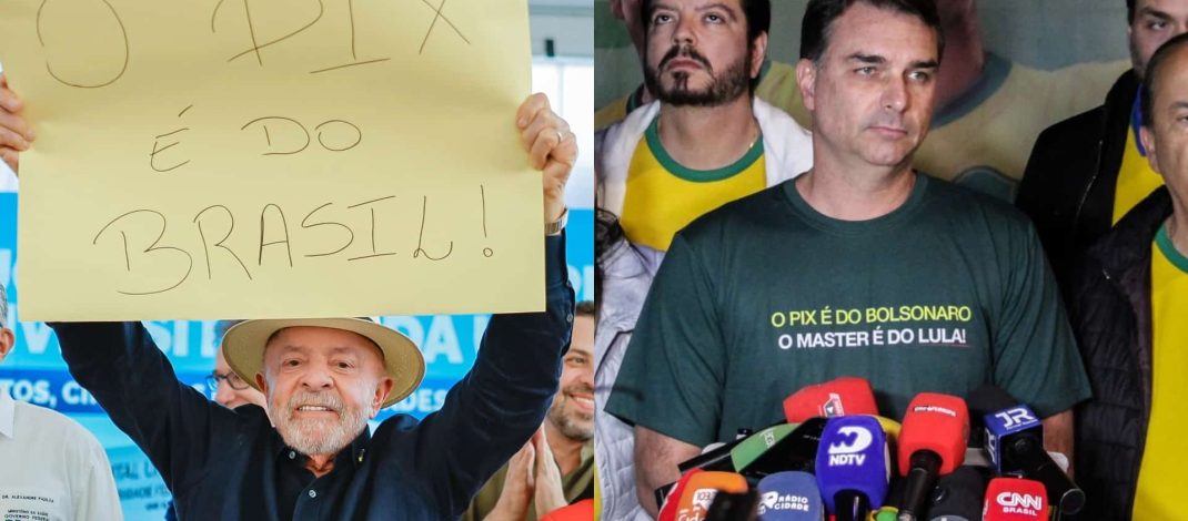 Flávio Bolsonaro recorre a favela de IA e funk para forjar autoria do Pix