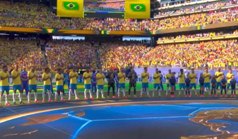 Hino Nacional lidera ranking do NYT na Copa