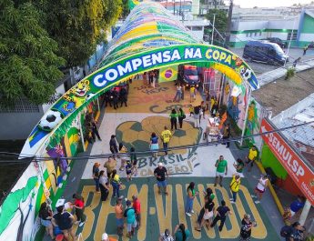 Manaus terá ponto facultativo na segunda-feira (29) devido ao jogo do Brasil contra o Japão