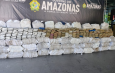 Megaoperação no Amazonas apreende 2,5 toneladas de drogas em Coari