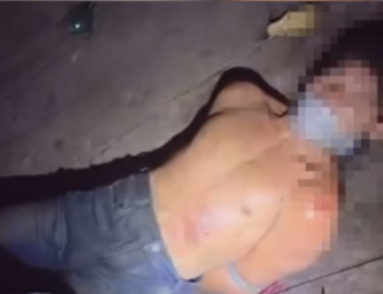 ‘Pato Rouco’ é resgatado pela PM após ser torturado em tribunal do crime em Manaus