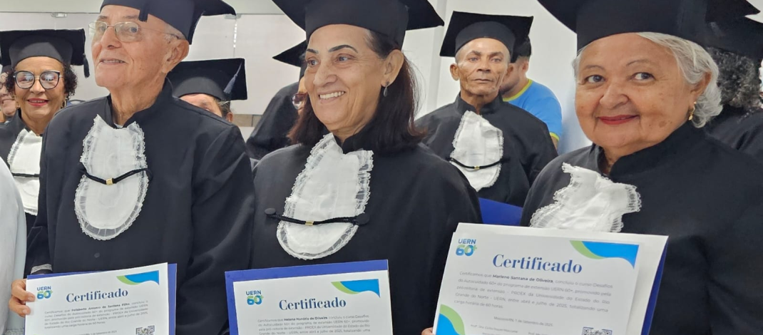 Uern abre inscrições para pessoas com 60 anos ou mais ingressarem na graduação em 2027