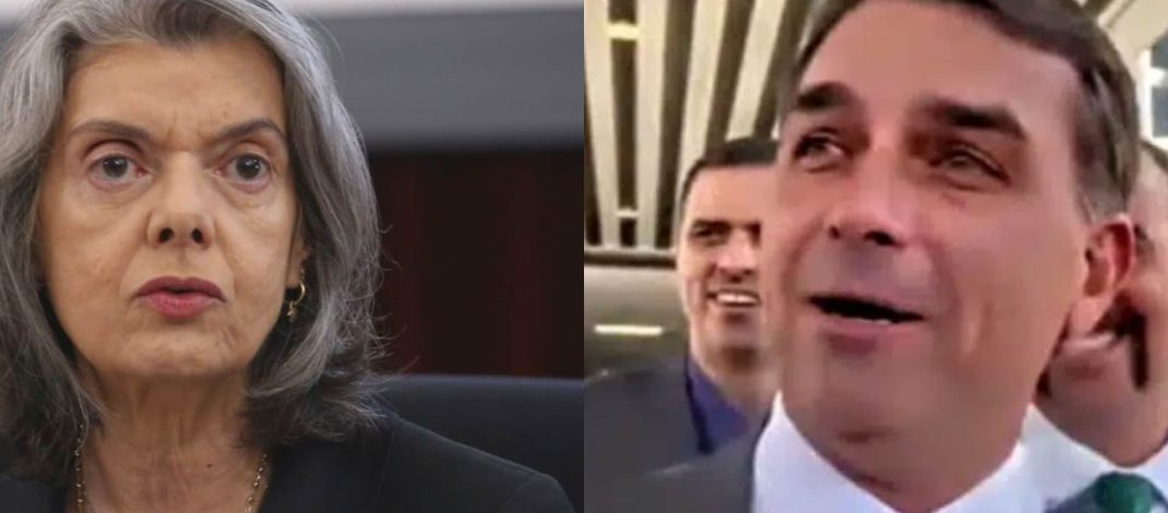 Cármen Lúcia rebate ataques de Flávio Bolsonaro às urnas eletrônicas