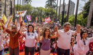 Haddad adapta oração e ato da esquerda em SP critica ataques à Nossa Senhora Aparecida