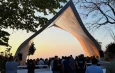 Obra de Oscar Niemeyer é reinaugurada na Ilha Porchat, em São Vicente