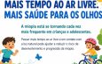 Oftalmologistas alertam para uso de telas e a miopia em crianças