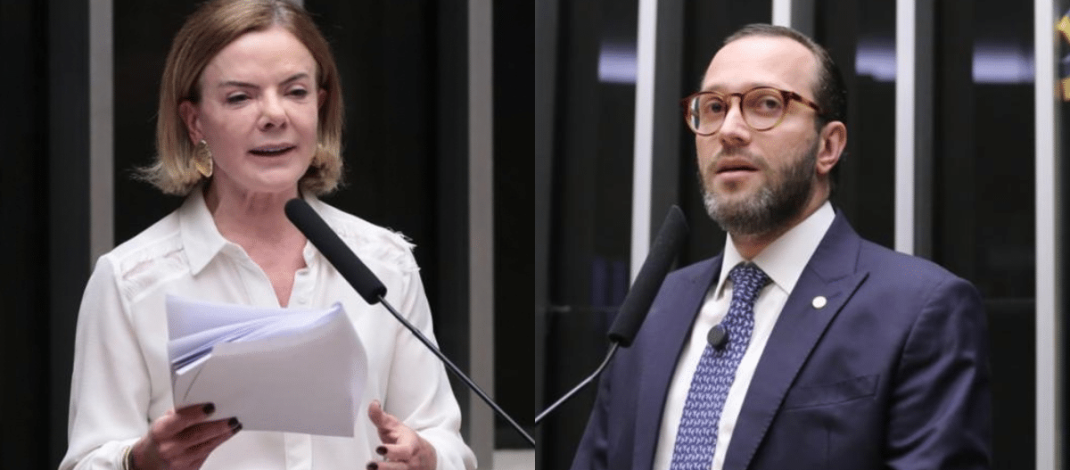 STF derruba decisões do TRE e libera propaganda de Gleisi que vincula Filipe Barros ao Banco Master