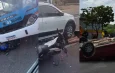 Sequência de acidentes em Manaus deixa um morto e feridos nesta terça-feira (8)