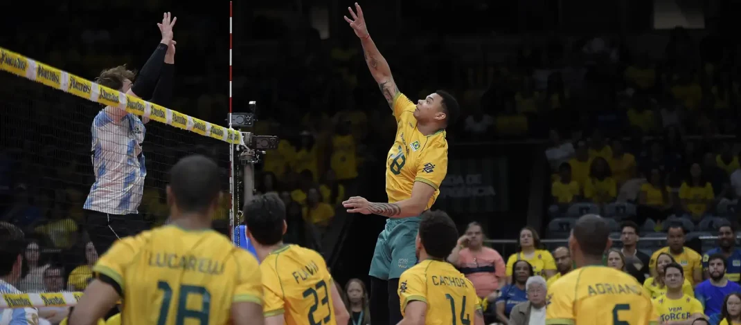 Vôlei: Brasil vence Sul-Americano e está na Olimpíada 2028
