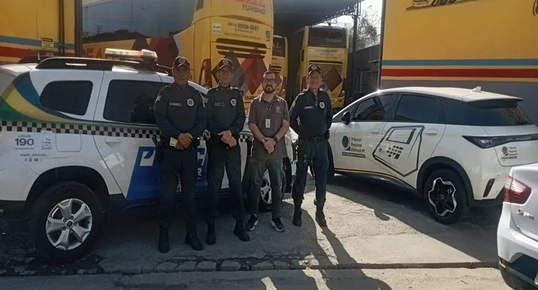 TRE-PI vistoria veículos que vão transportar policiais durante as Eleições 2026