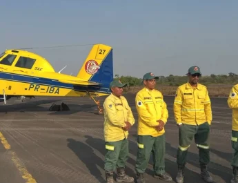 Aeronaves federais chegam a Manaus para reforçar combate às queimadas no Amazonas