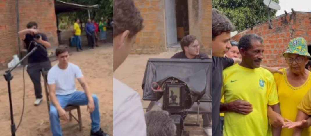 Bastidores de Nikolas em vídeo contra Lula na Bahia