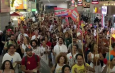 Capoeiristas ocupam a Rodoviária de Brasília em defesa de Lula e da soberania