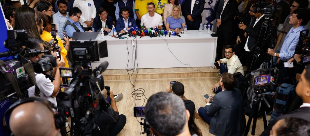 Douglas Ruas critica judicialização da eleição e se declara governador