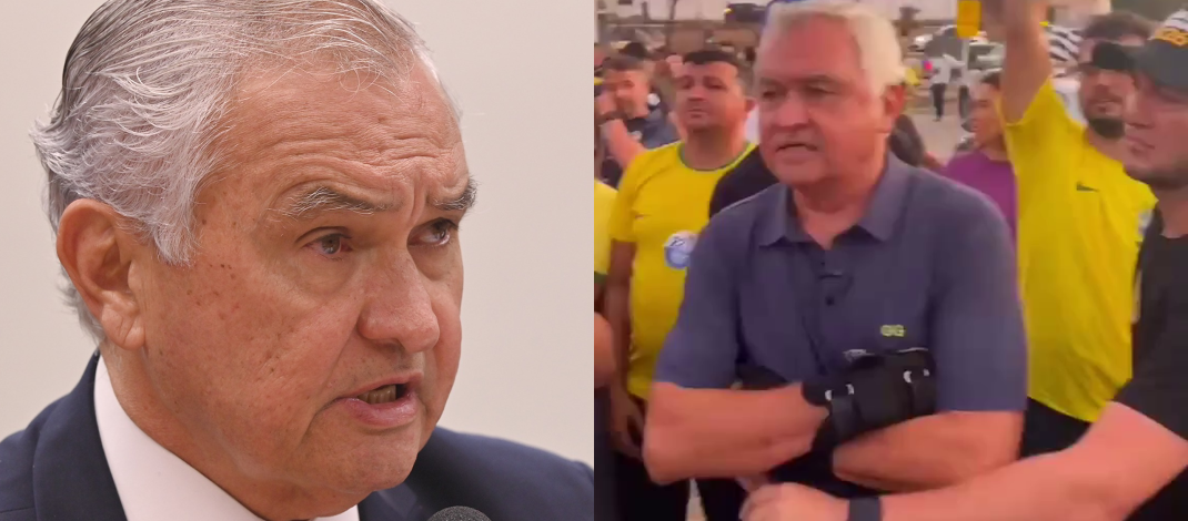 Estudante é agredido em ato pró-Flávio com deputado bolsonarista na UFRN