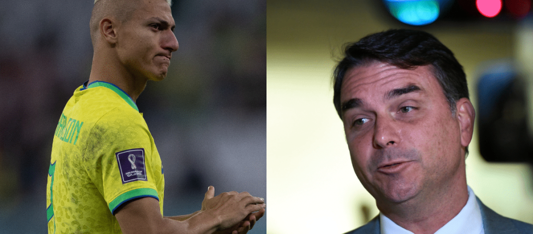 Lula aciona PF após denúncias de Richarlison contra Flávio Bolsonaro