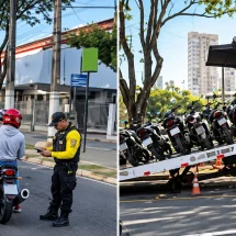 Motorromaria do Círio: Detran apreende motos irregulares