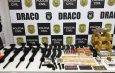 Casal é preso com arsenal e drogas no Centro de Teresina
